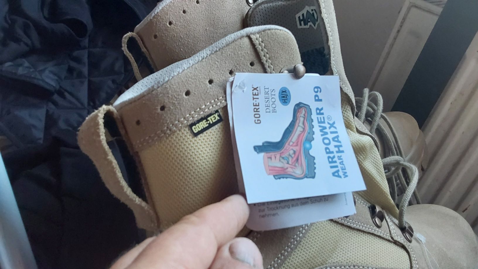 Берци Haix Airpower p9 Gore-Tex Desert Boots оригінал нові весна літо
