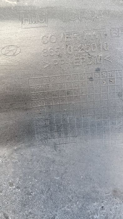 Parachoques Hyundai accent para choques 1999