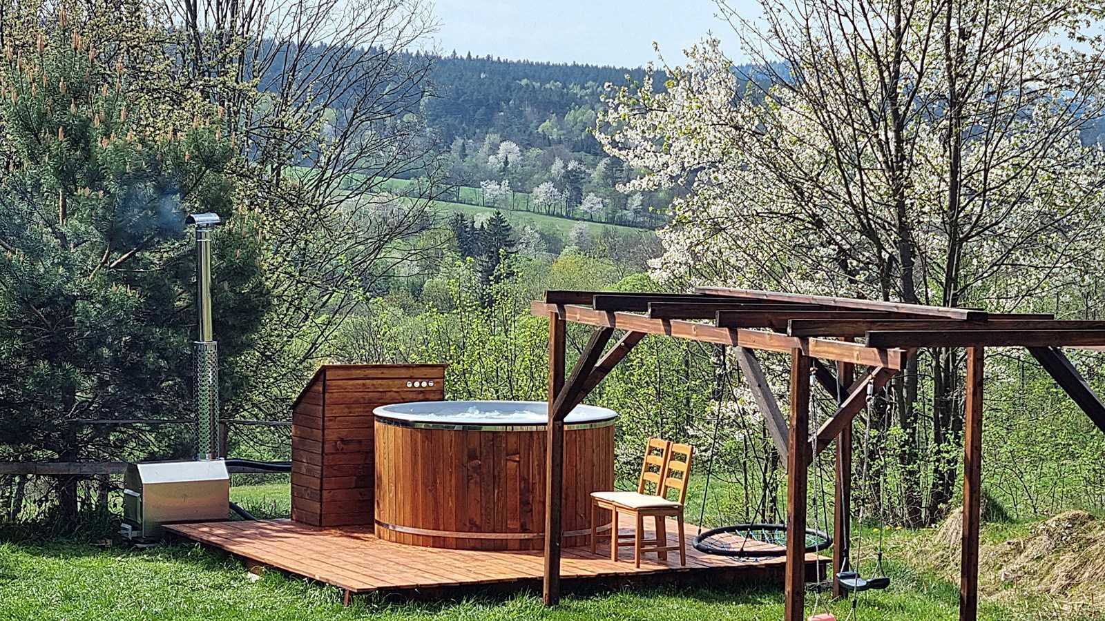 Domek w górach jacuzzi basen