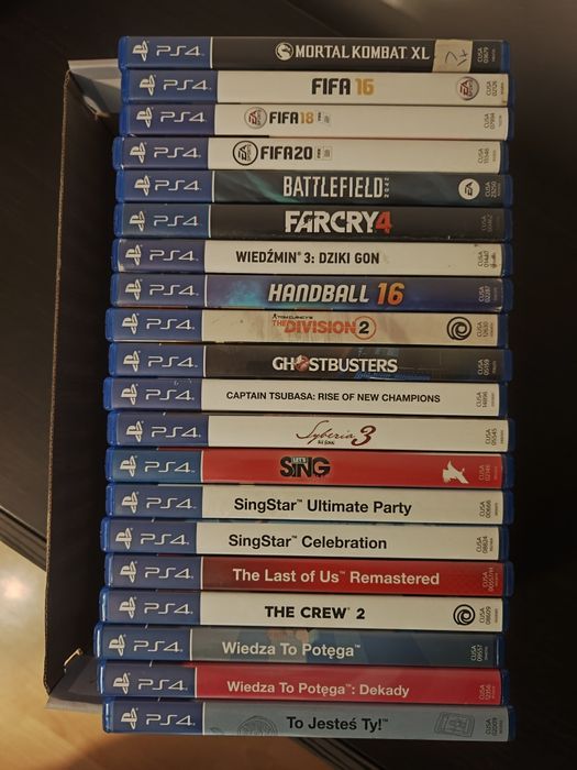 Gry na PlayStation PS4/PS5 / możliwa wymiana