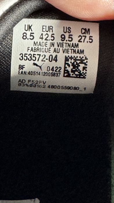 Buty Puma Roma 42,5  (275mm) prawie nowe