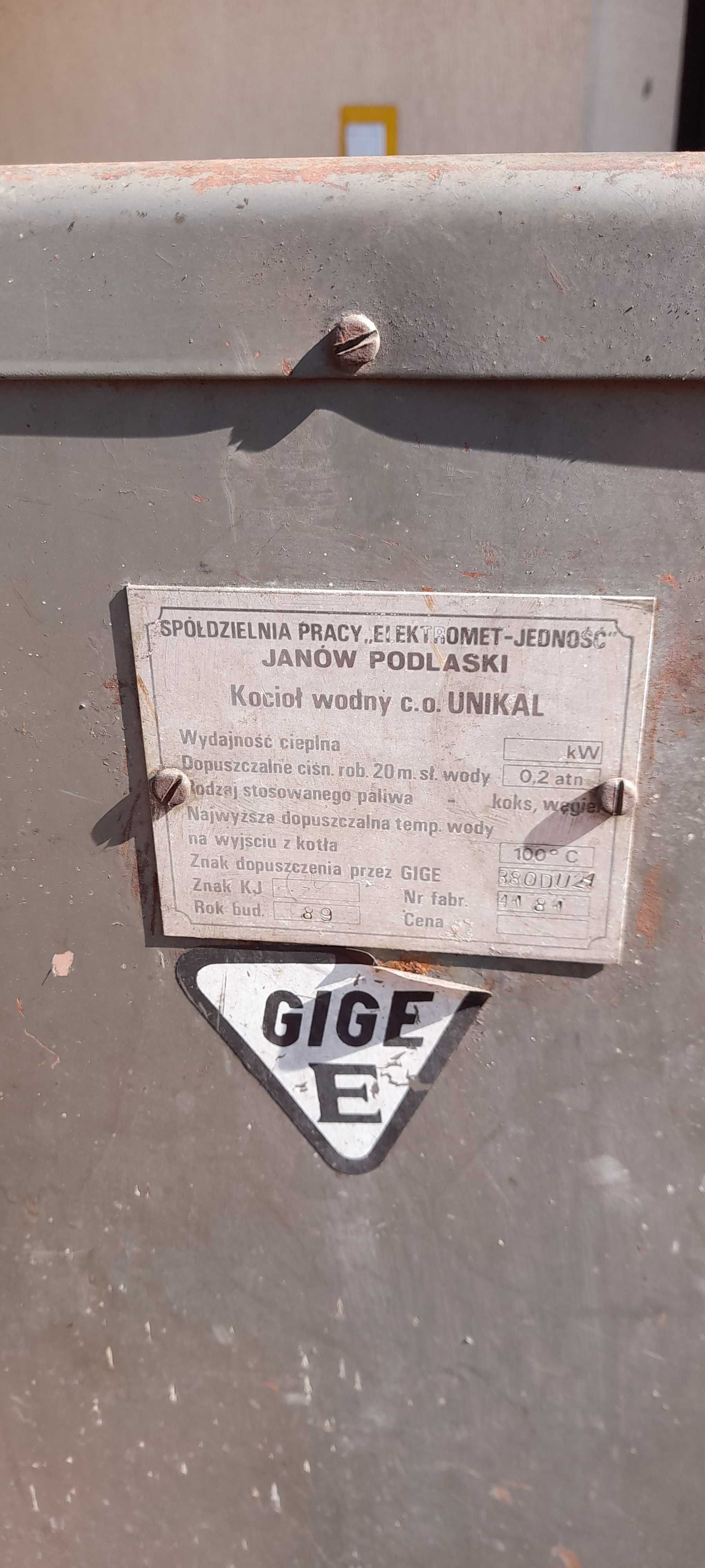 Kocioł wodny C.O.