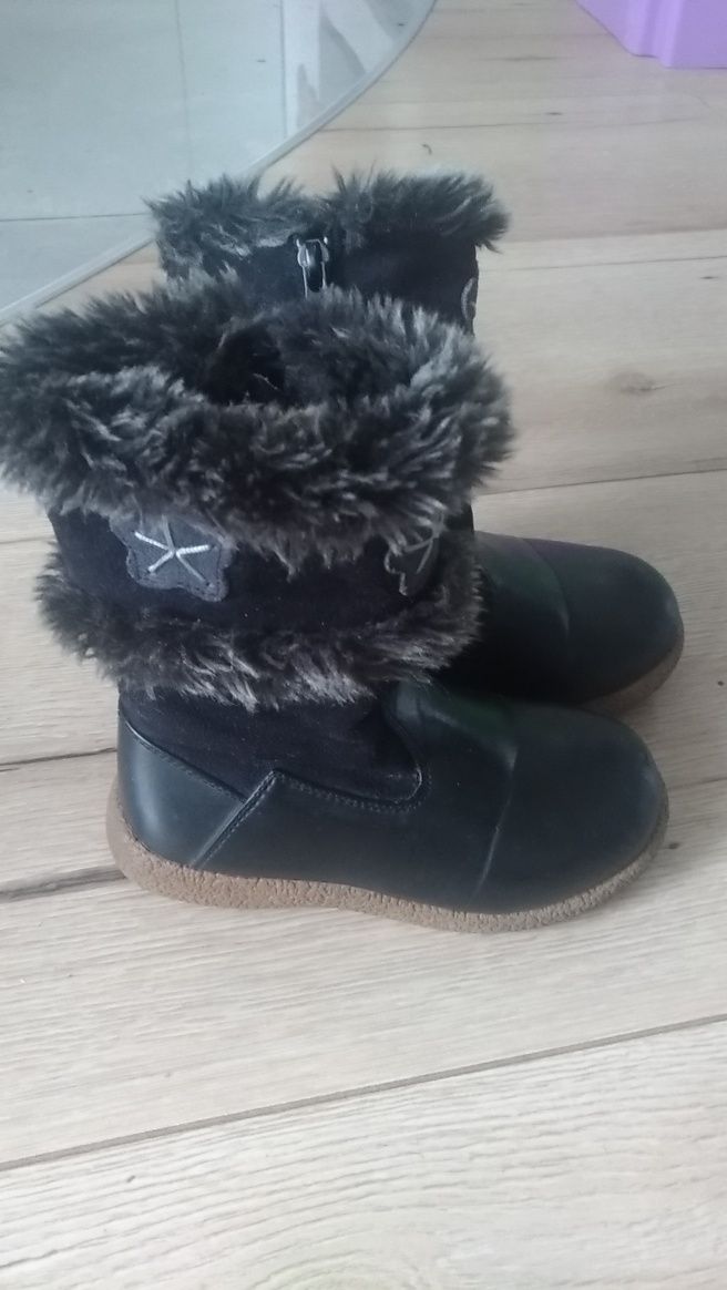 Buty zimowe kozaki  dziewczynki