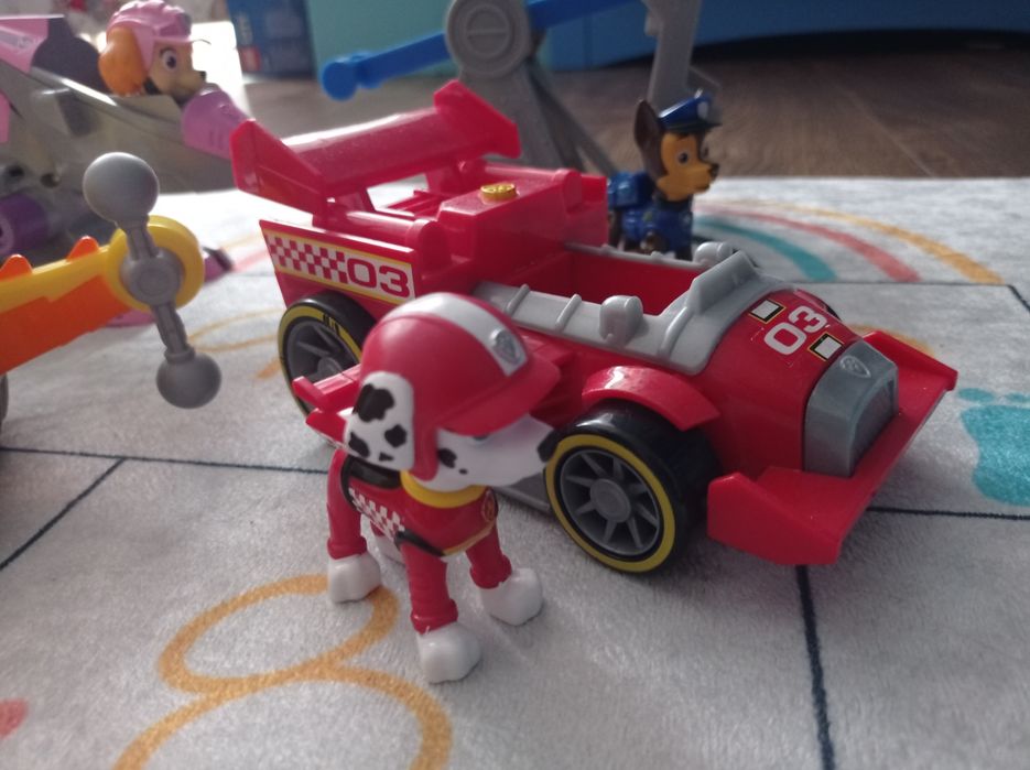 Psi patrol zestaw 3 auta