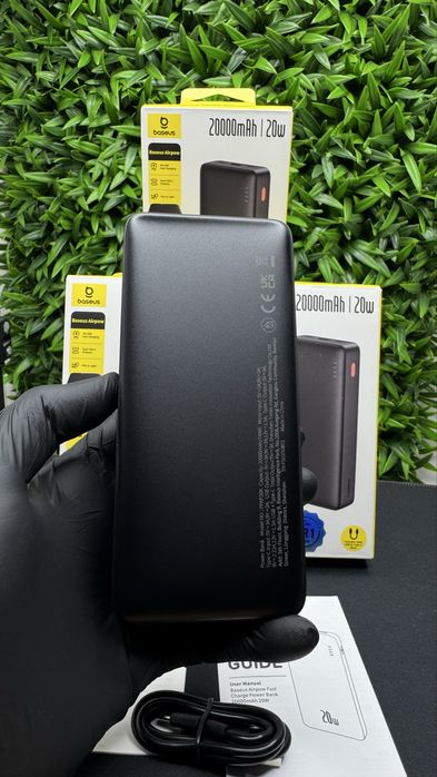 Оригінальний павербанк Базеус Baseus Airpow 20000 mAh 20W з гарантією