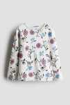 Bluzka dl rekaw H&M 110-116 dla dziewczynki