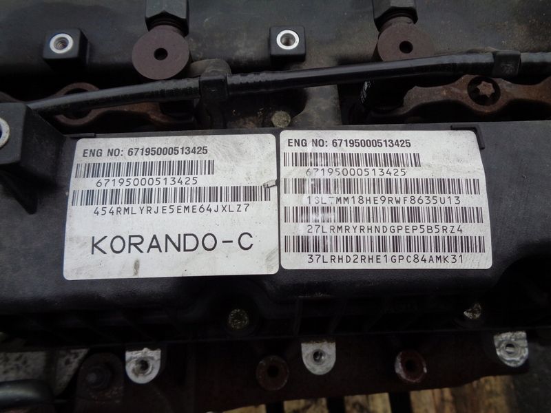 Silnik Ssangyong Korando 2.0 Xdi D20T 2013R 172KM