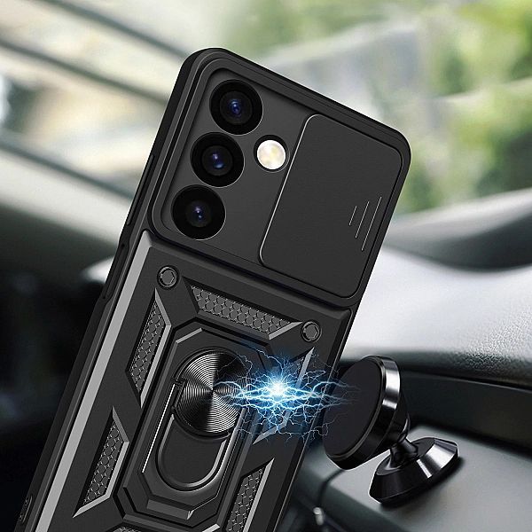 Etui Hybrid Armor Camshield do Samsung Galaxy S24+ pancerne z osłoną n