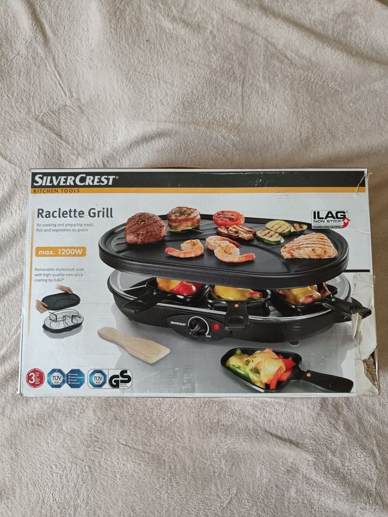 Grill elektryczny raclette nowy