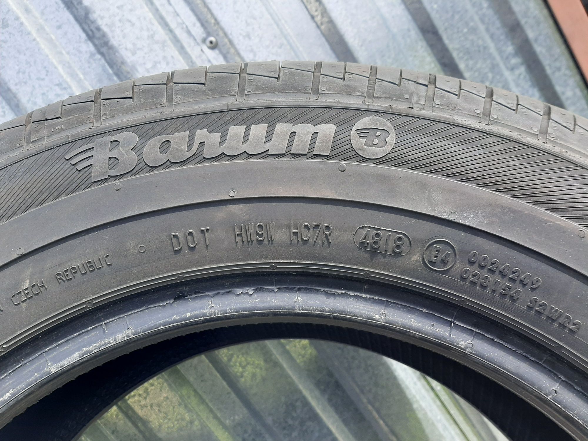 2x Opony letnie 195/70R15C Barum Vanis 2 / Demo / Jak Nowe