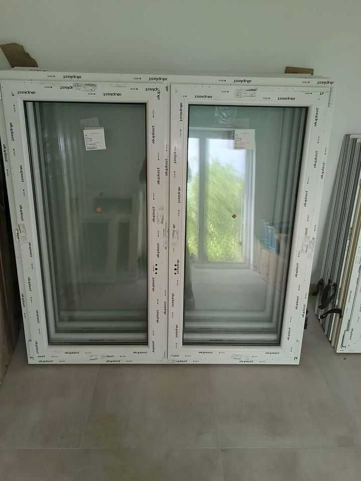 okno pcv białe 865 x 1435 mm UR dostępne od ręki