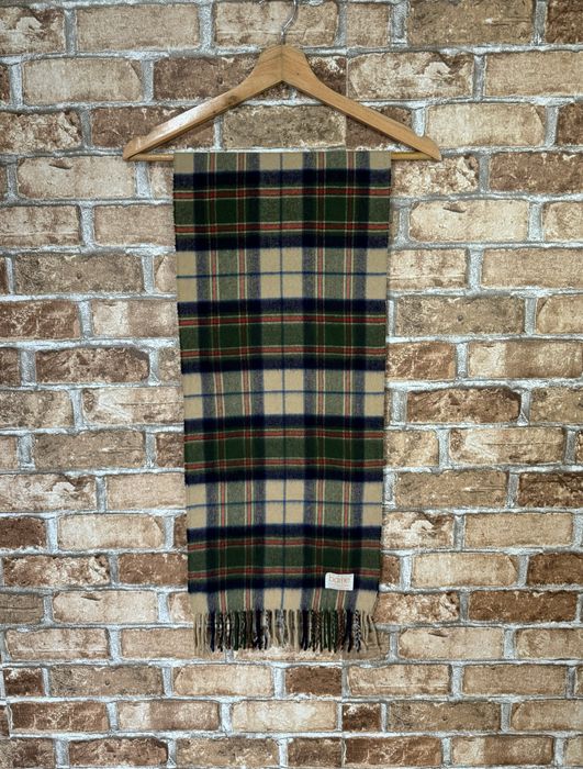 Кашемировый шарф Barrie made in Scotland в клетку винтаж (оригинал)