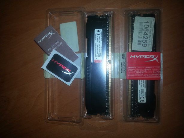 DDR4 Kingston HyperX, 2666 MHz, 8 Gb (2*4Gb)