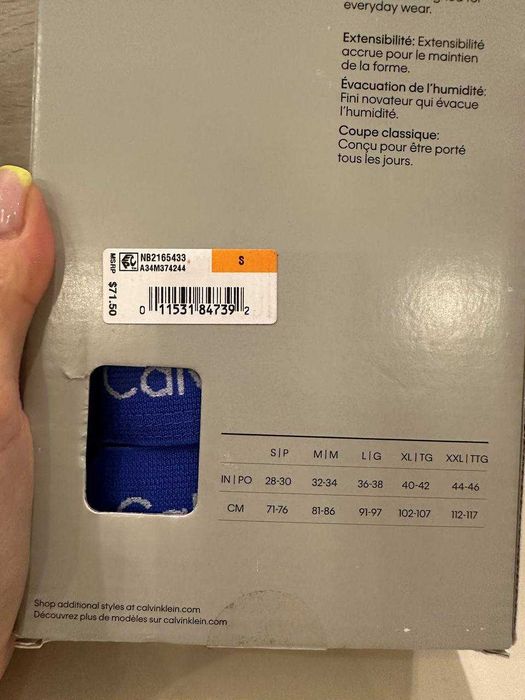 Чоловічі труси боксери Calvin Klein набір 5 штук