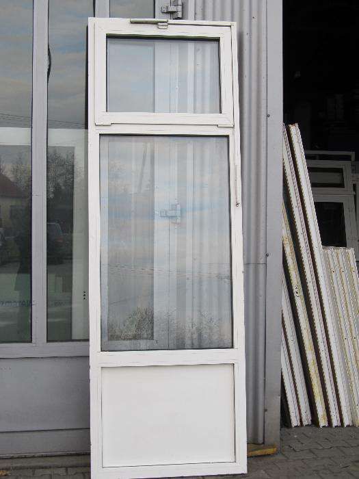 Używane okno, okna aluminiowe 94 x 282