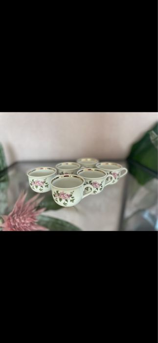 Filiżaneczki porcelana 45lat do esspreso