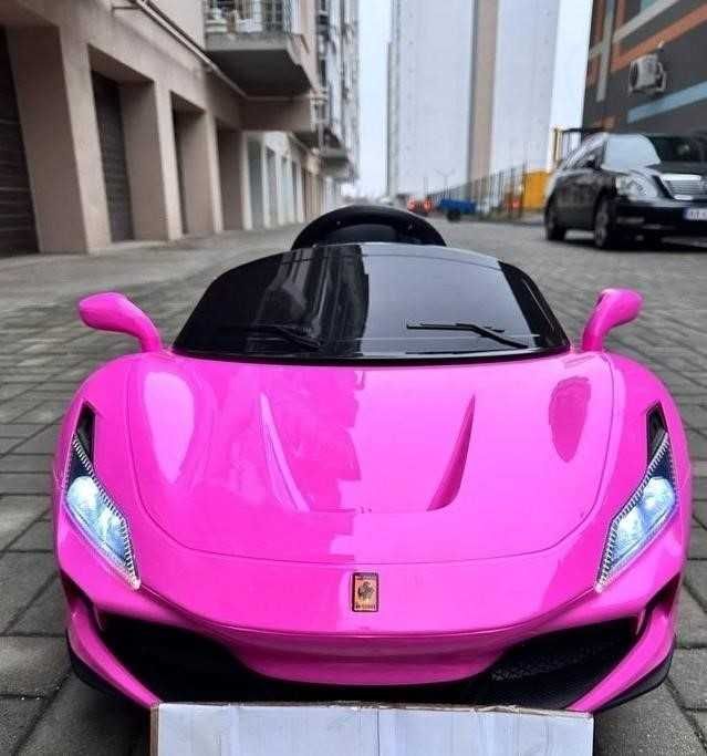 Дитячий електромобіль Ferrari, всі кольори, 4x4, детский электромобиль