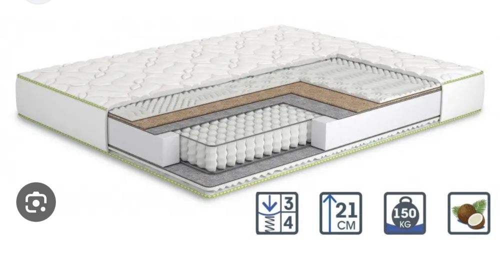 Козак кокос 180х200,склад матраців, гуртівня матраців