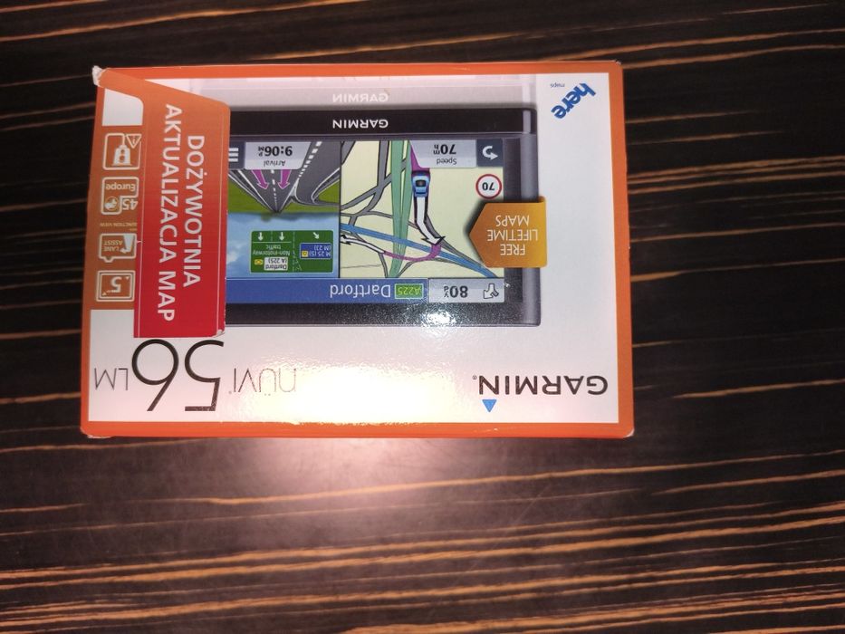 Nawigacja Garmin Nuvi 56lm dożywotnia aktualizacja map