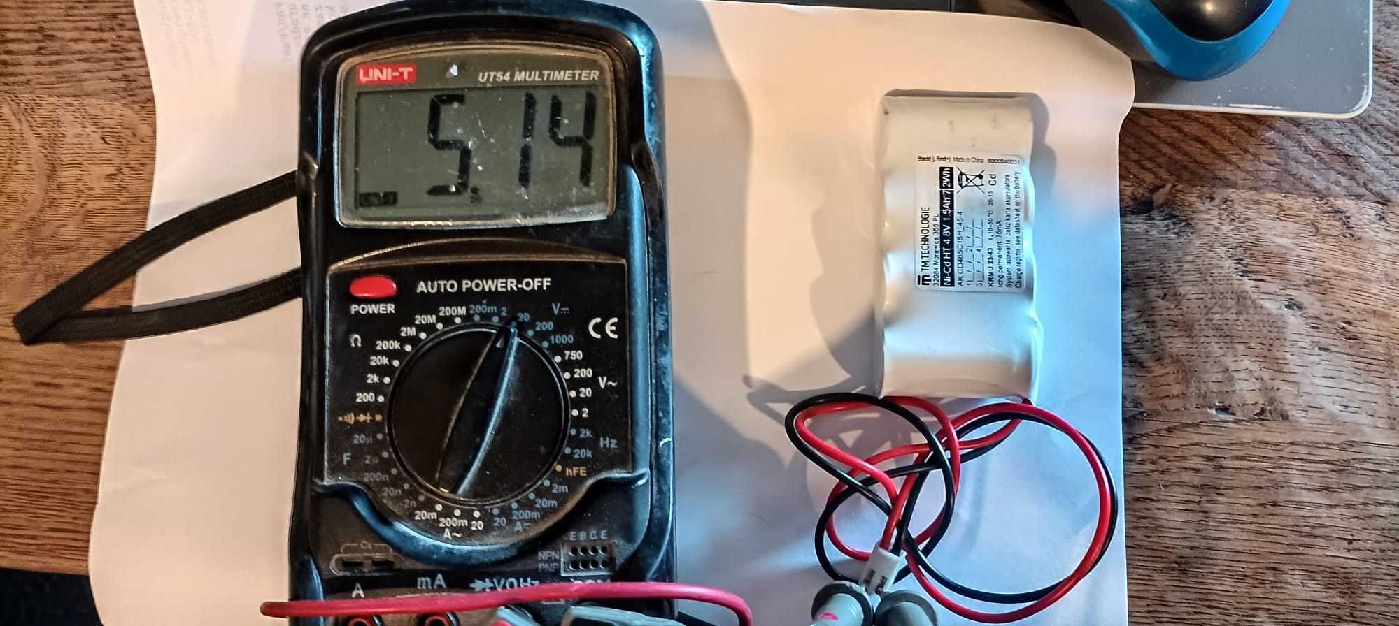 Akumulatory 1500mAh Tm technologies NiCd 4.8V 4xSC  VHR-2N 30szt
