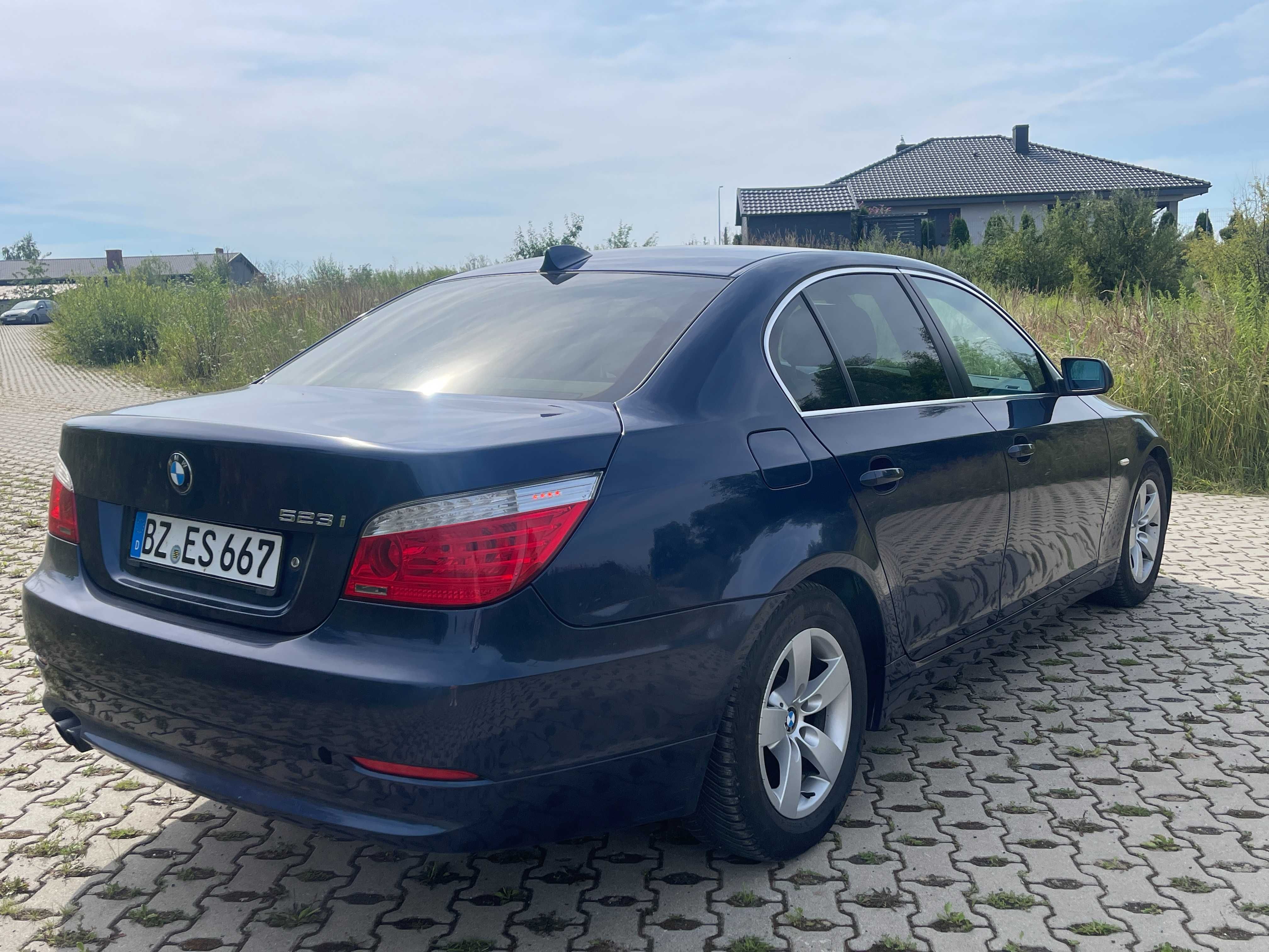 BMW E60 523i Świeżo Sprowadzona Bez Wkładu Transport Pod Dom