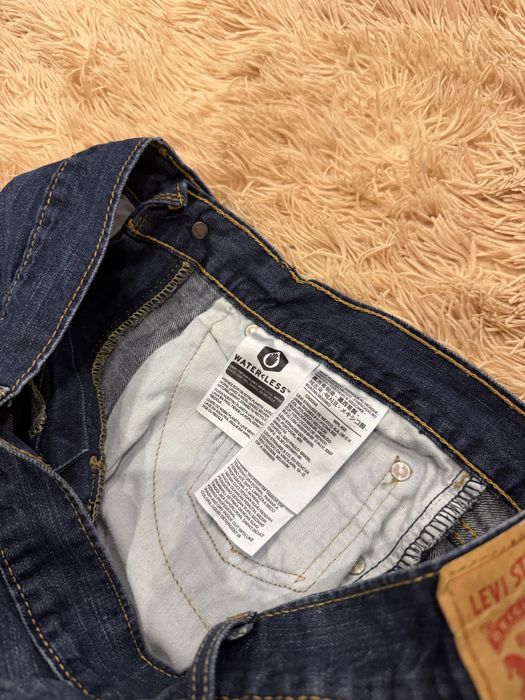 Синие джинсы levis 514 левис левайс w32 l32 оригинал
