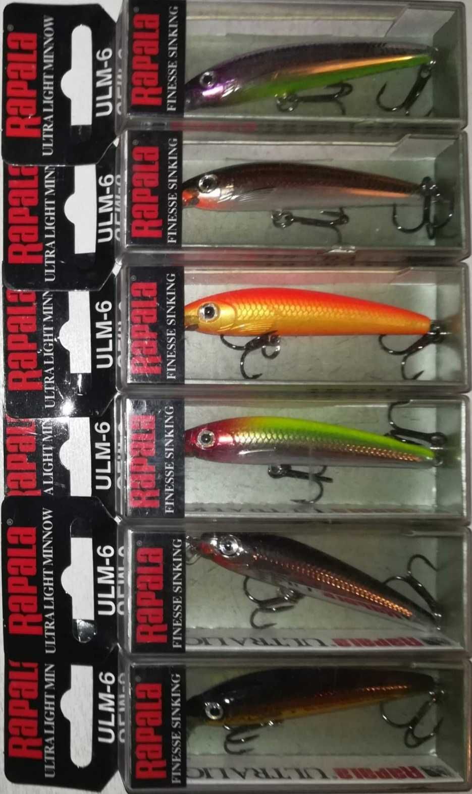 Воблера Rapala Shadow, Skitter Pop..