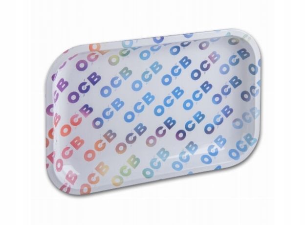 Metalowa Duża Tacka Ocb Do Ziół Cbd Szuszu Skręcania Zwijania