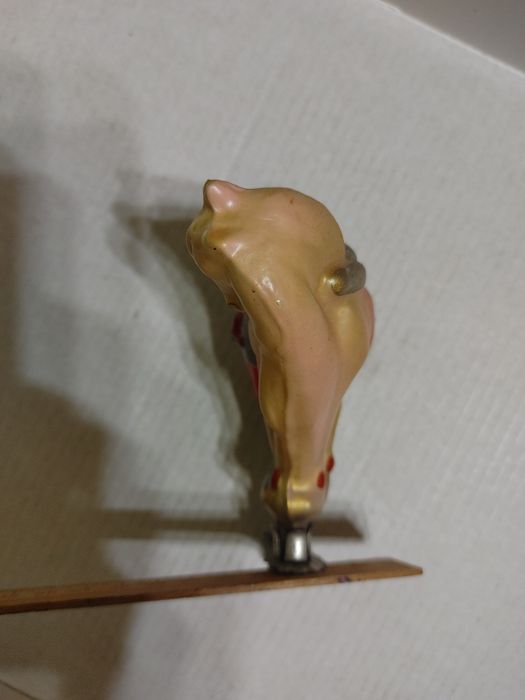 Елочная игрушка на прищепке Витязь на распутье игрушка ёлочная СССР