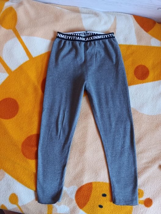 Дитяча термобілизна,  бархатні осінньо-зимові лосіни 120р.