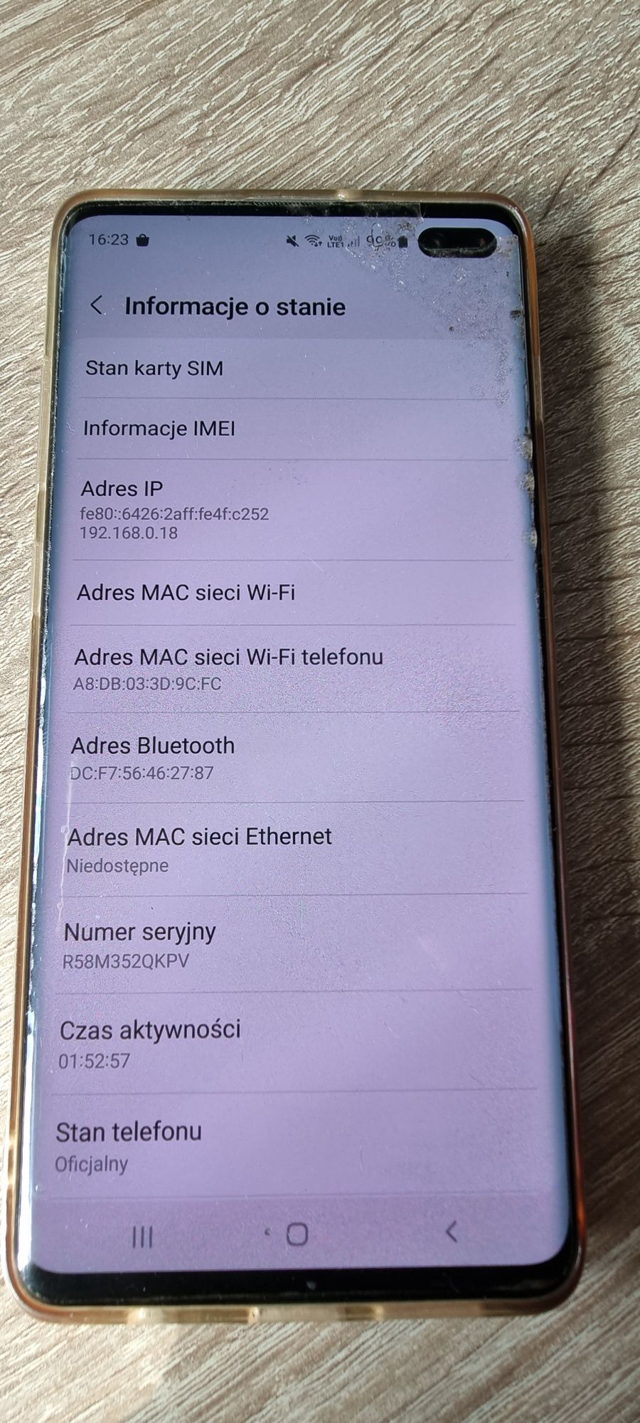 Telefon Samsung S 10 +