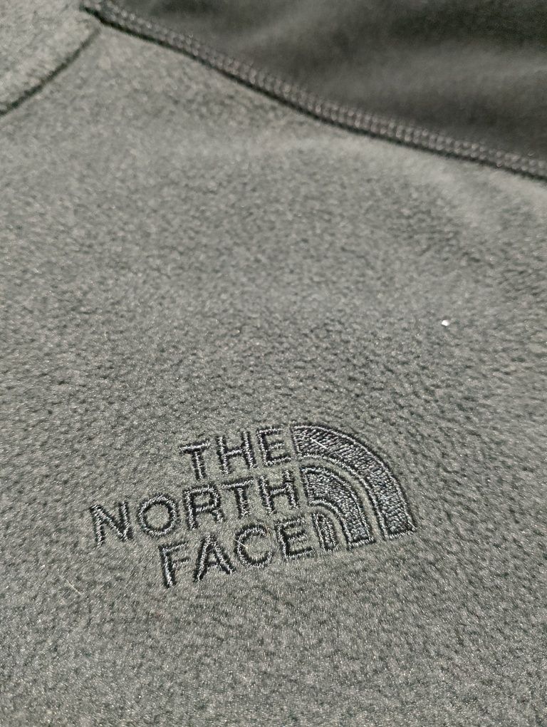 Szary Kurtka Polar The North Face Polartec Recykled Quarter Zip