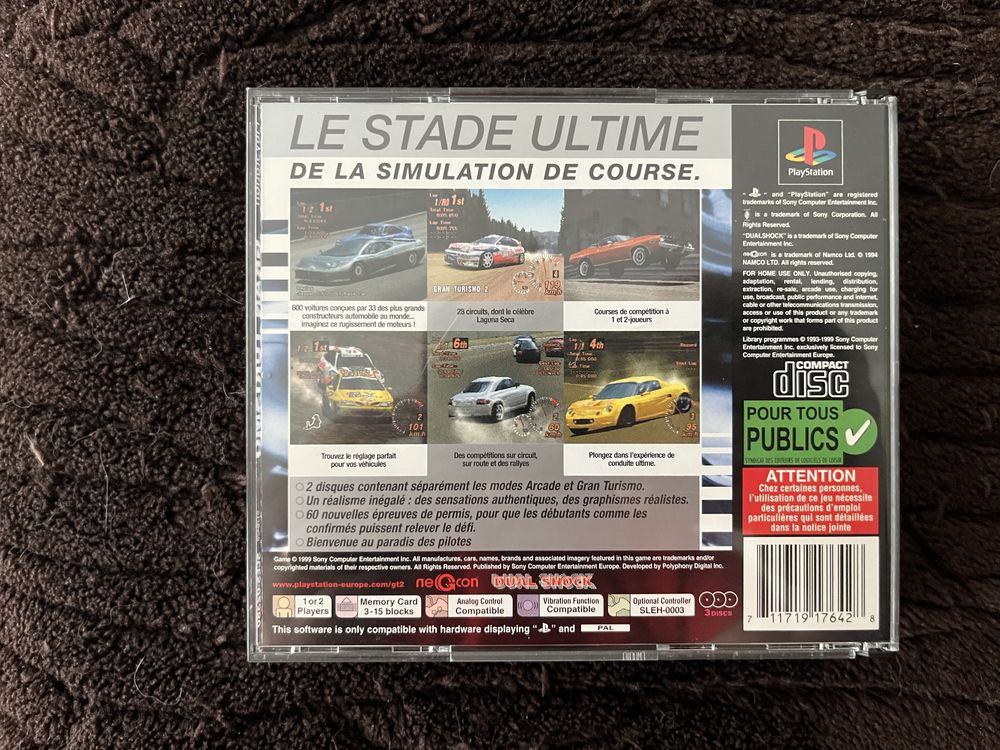 Gran Turismo 2 collectors edition PS1