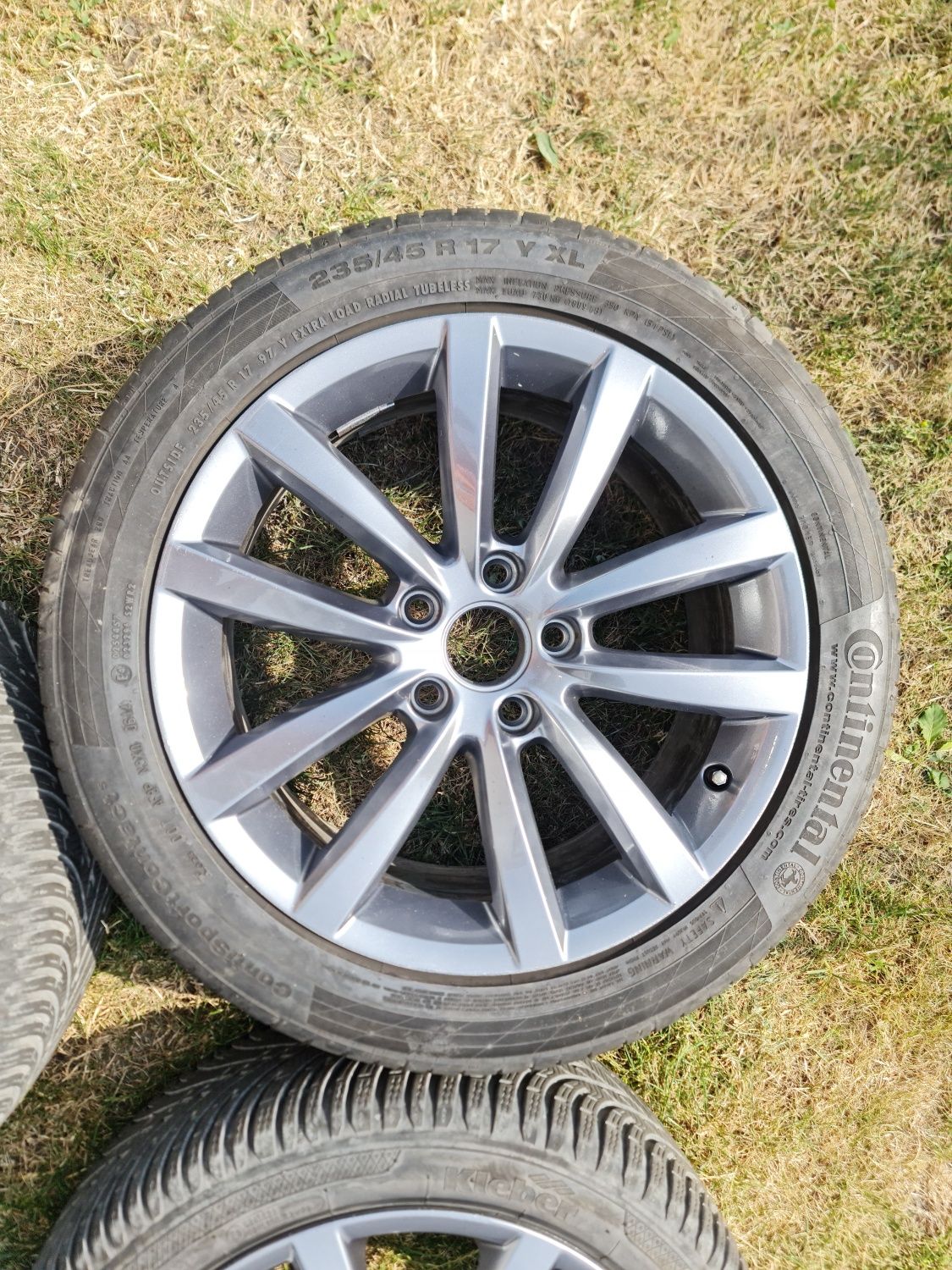 Sprzedam orginalne koła VW 5×112 r17 + koło zapasowe