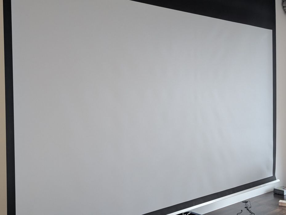 Ekran mutimedialny do projektora, 120cali, 265cm, Kraftman