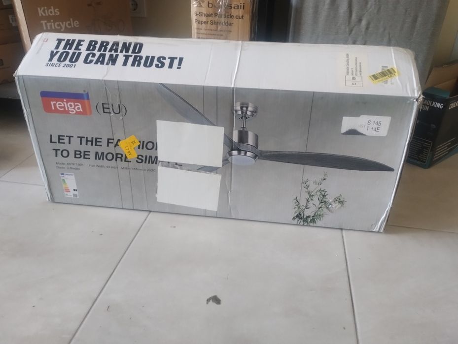 Потолочний, стельовий вентилятор