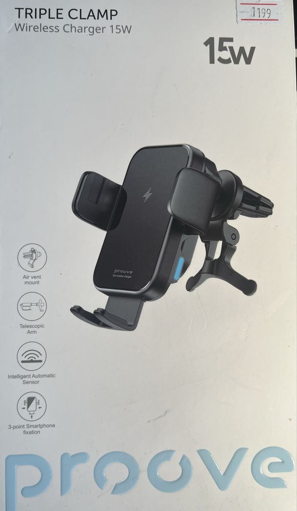 Proove 15w безпровідна зарядка