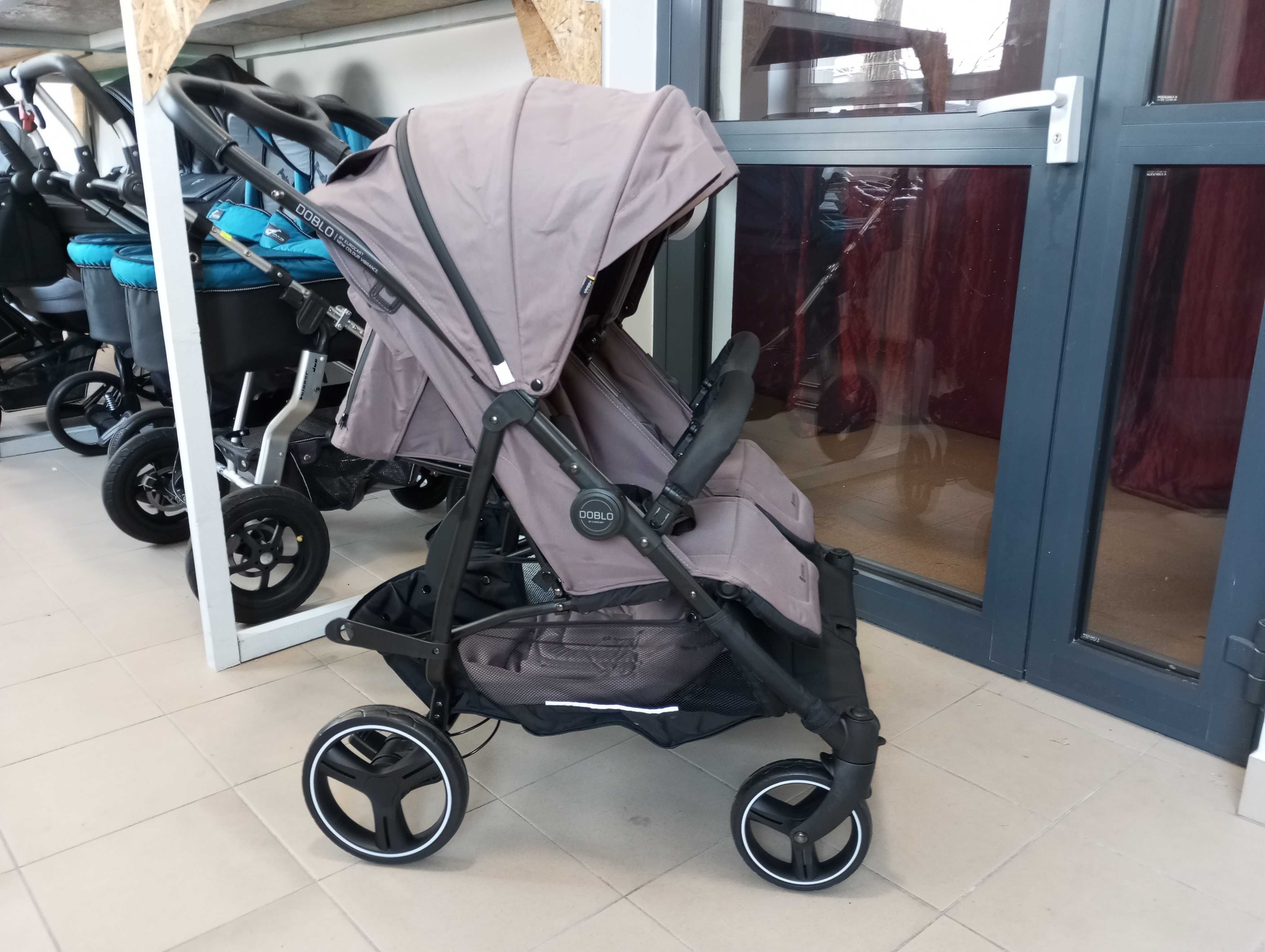 Euro Cart Doblo wózek spacerowy bliźniaczy Szkrab Wita Dziecięce