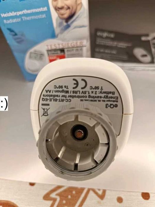 Głowica termostatyczna termostat eqiva Bluetooth Android iOS