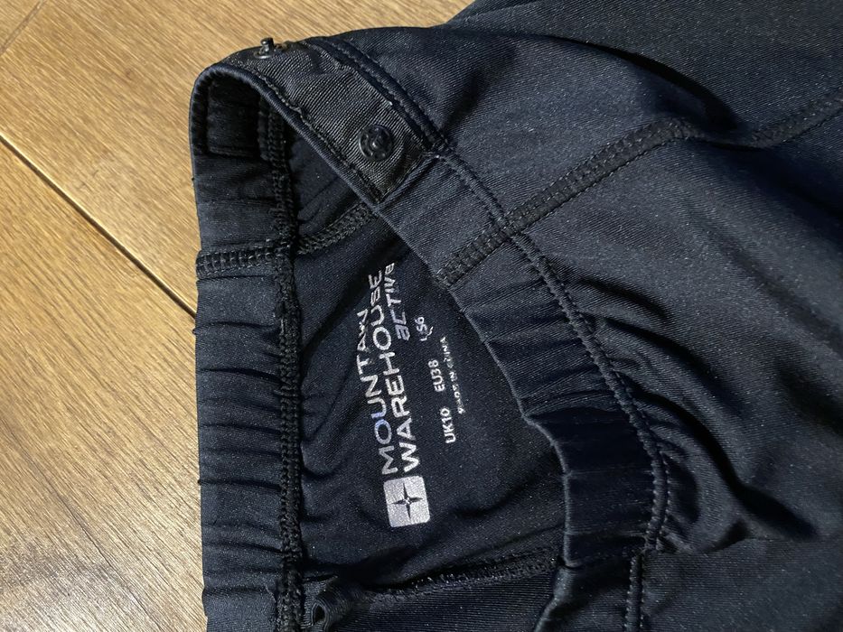 mountain warehouse spodenki rowerowe czarne M 38
