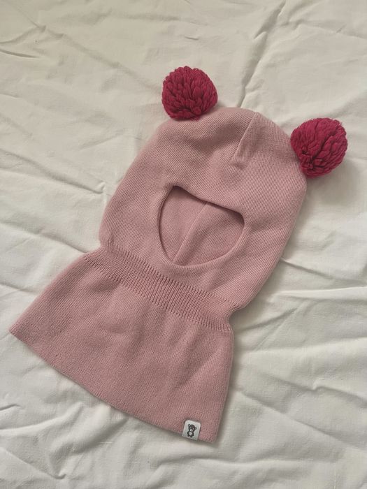 Зимовий комбінезон пудровий h&m 92 розмір