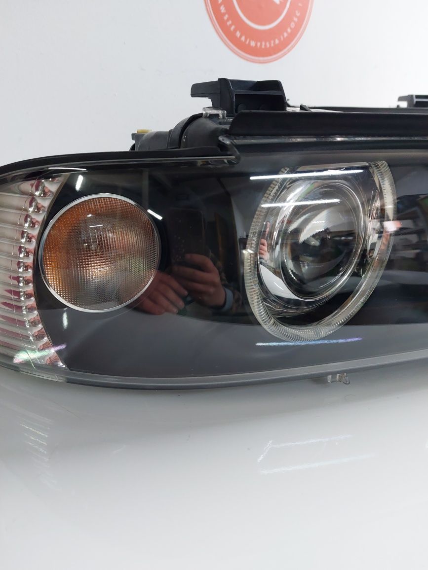 Lampa przednia prawa lewa BMW E39 lift xenon Pełna regeneracja Hella
