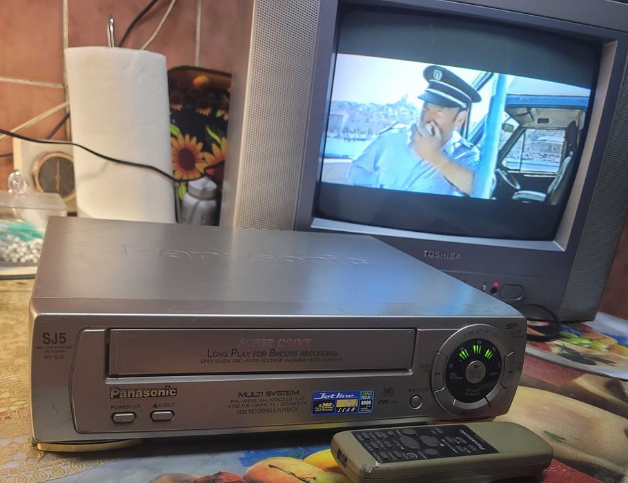 Видиомагнитафон,,Panasonic NV-J30EE,Japan, статуэтка, sharp