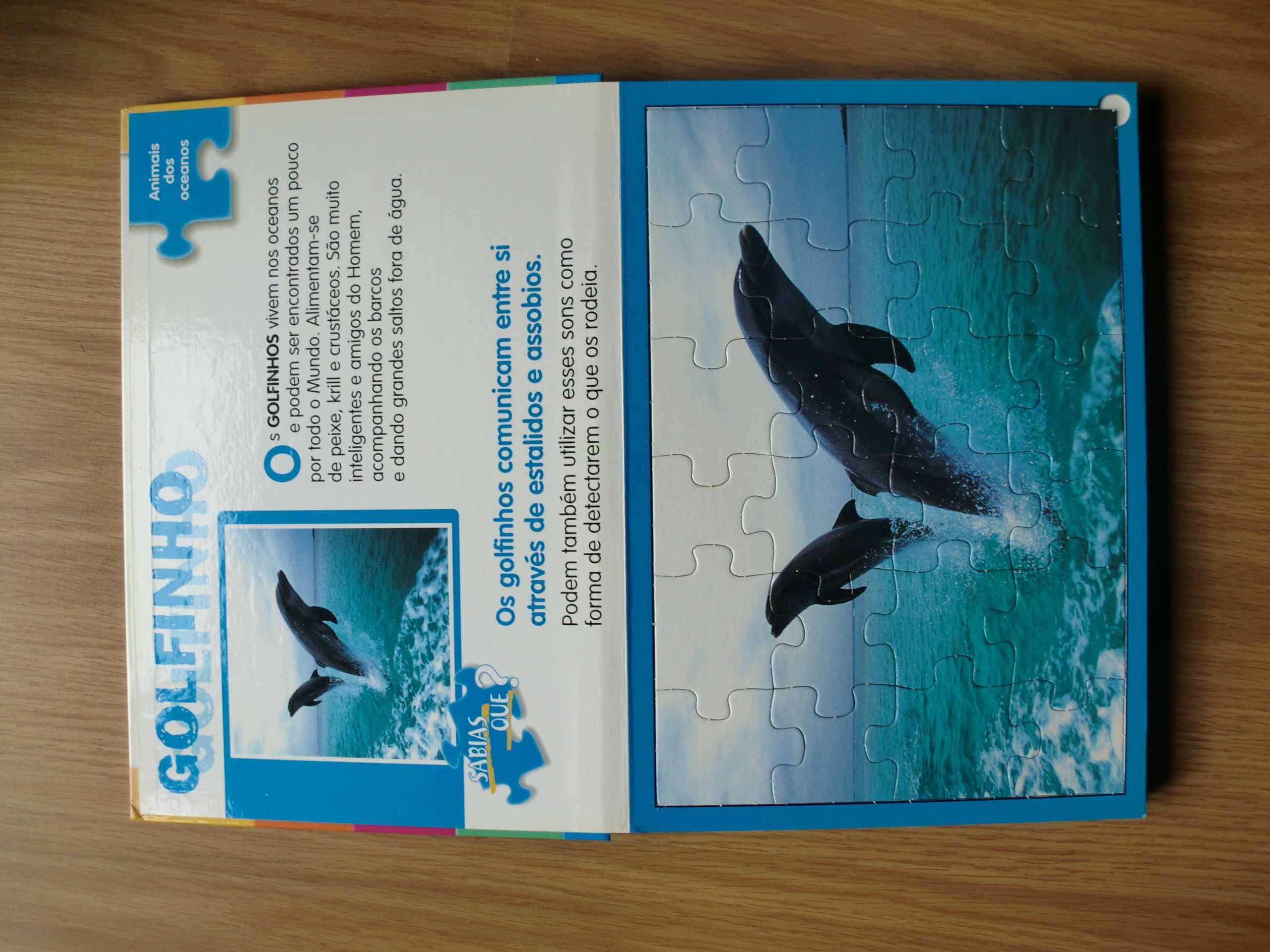 Animais dos Oceanos - 5 Puzzles