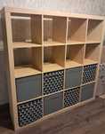 Regał ikea KALAX 147x147
