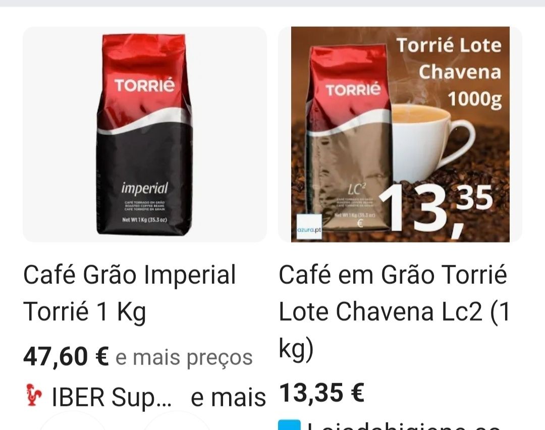 Vendo café em Grão (Torrié)