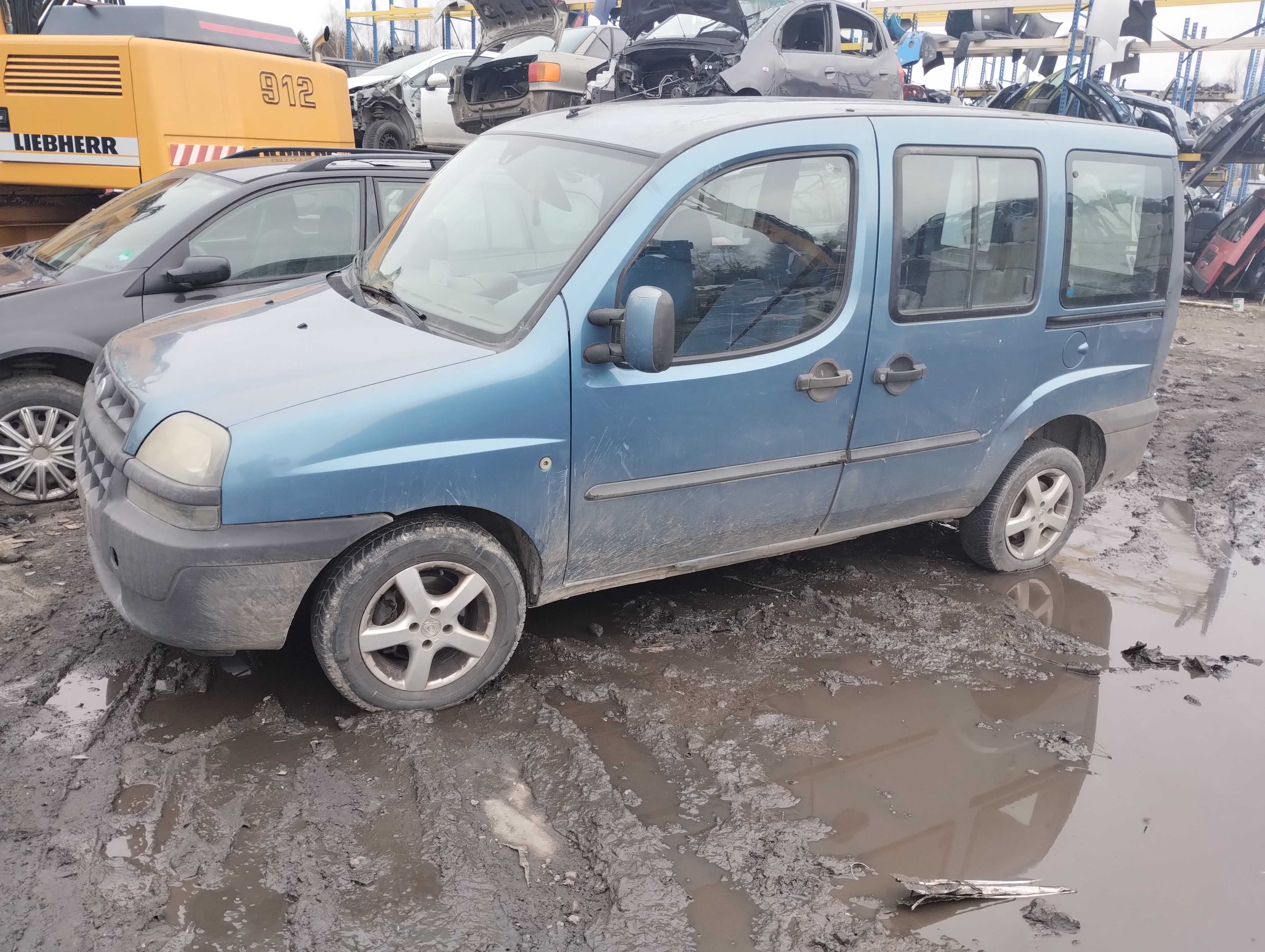 Fiat Doblo I 1.2 8V 223A5000 Wszystkie Części Lakier 718 HAK Silnik