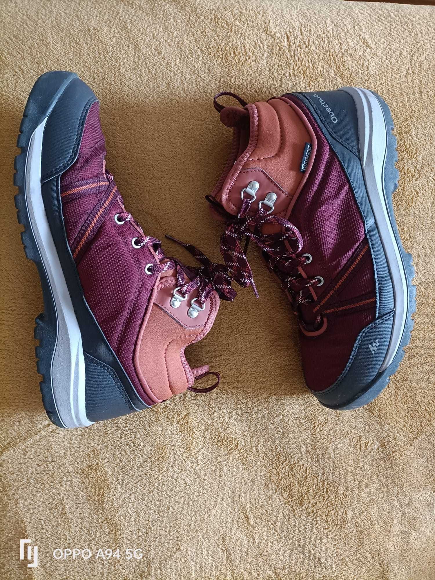 Botas Quechua Waterprof 42 bordeaux