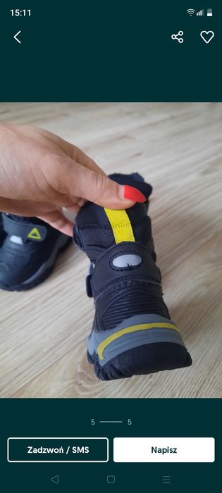 Buty,śniegowce , kalosze lupilu roz 20 blizniaki