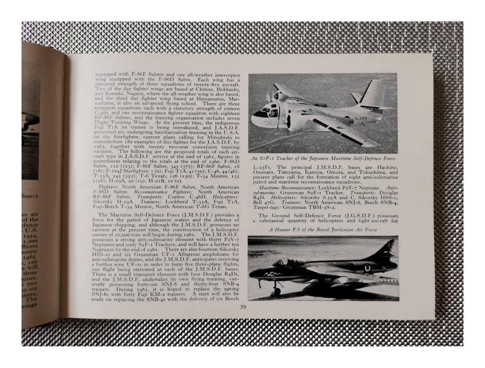 Słownik lotniczy,1961 The Observer's World Aircraft Directory W. Green